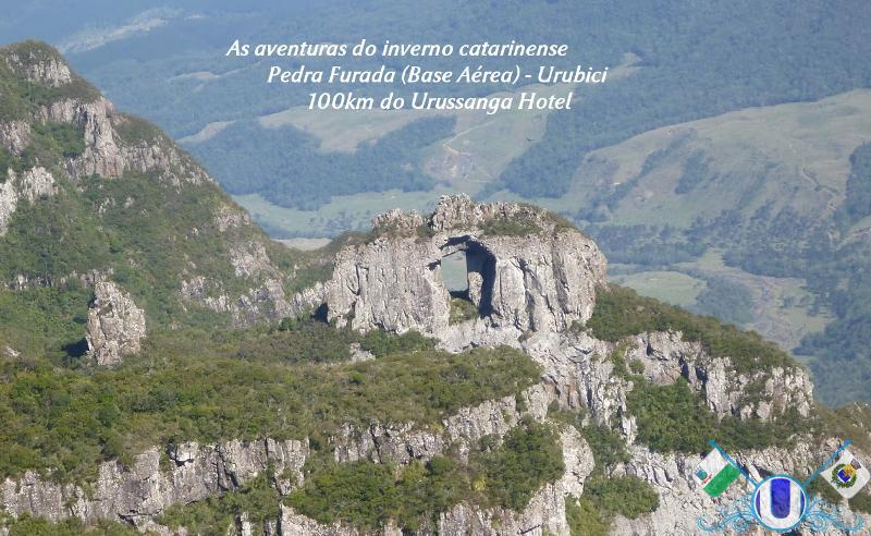 Urussanga Hotel Bagian luar foto